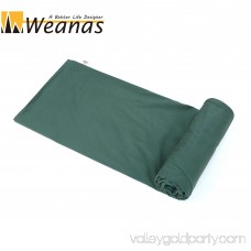 WEANAS Lightweight Warm Roomy Cotton Sleeping Bag Liner, Travel Sheet Sleep Sack, Rectangular 83 X 40 (30), Comfortable, for Travel, Youth Hostels, Picnic, Planes, Trains (Linen)